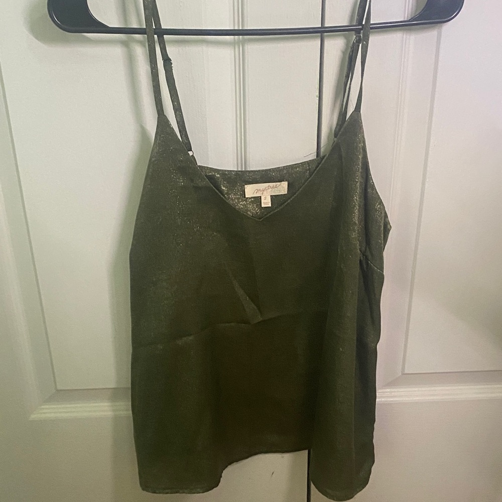 Mystree Olive Camisole Top